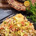 Madhvi Dwivedi का कुकस्नैप जब उन्होंने चटपटी मुंबईया भेलपुरी(chatpati mumbaiya bhel puri recipe in Hindi) बनाया था।