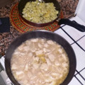El cooksnap de Toñi Muñoz cuando hizo Pechugas con cerveza y patatas😋.
