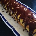 El cooksnap de DelicIANNcook cuando hizo Brazo de gitano de chocolate y nata.