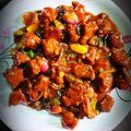 chaitali ghatak's cooksnap of when they made ড্রাই চিলি চিকেন.