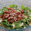 El cooksnap de Jose Estevez cuando hizo Ensalada de rúcula con peras asadas.