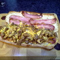 morne.brits.1's cooksnap of when they made Steak and Cheese Sub.