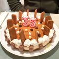 El cooksnap de María Luisa Paredes Olmos cuando hizo Tarta de galletas Lotus.