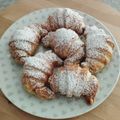 El cooksnap de Marta Sánchez cuando hizo Croissant de hojaldre relleno de cabello de ángel (en airfryer).