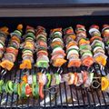 Ronnie Whitehead's cooksnap of when they made Mandys beef kebabs.