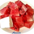 Cooksnap από Αννα Μαρούλα στη συνταγή Σαλάτα με καρπούζι, φέτα και καρύδια