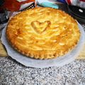 Erika W Cooksnap-ja, amikor elkészítette a(z) Almás pite receptet.