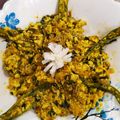 Reema Makhija का कुकस्नैप जब उन्होंने पनीर भूर्जी (paneer bhurji recipe in Hindi) बनाया था।