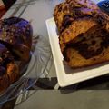 El cooksnap de Natalia Maurizio cuando hizo Budín marmolado.