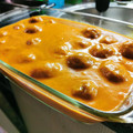 El cooksnap de Juanma cuando hizo Albóndigas en salsa caseras.