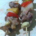 El cooksnap de Mario H. Davi cuando hizo Palitos de brochette.