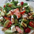 El cooksnap de sonia cuando hizo Ensalada de aguacates con langostinos.