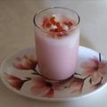 Dr. Pushpa Dixit का कुकस्नैप जब उन्होंने रोज़ लस्सी विद आइसक्रीम (rose lassi with ice cream recipe in Hindi) बनाया था।