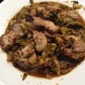 Cooksnap dari Liliana Anggella untuk resep Babi cah sayur asin (non - halal)