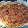 El cooksnap de Becky cuando hizo Quiche de tomates cherry.