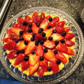 El cooksnap de Lilian Mendez cuando hizo Tarta de frutillas con crema pastelera.