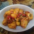 Cooksnap mizi semasa beliau membuat 👩‍🍳Ikan Kerisi Goreng Berlada.