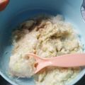 Cooksnap dari Monica untuk resep Mpasi 9 bulan: ikan salmon sayur lodeh