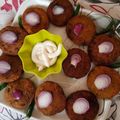 Samhita Gupta's cooksnap of when they made চিকেন চিজ বলস.