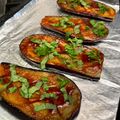 Sonia's cooksnap of when they made Baked Eggplants With BBQ Sauce.