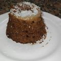 El cooksnap de Cau cuando hizo Volcán de dulce de leche al microondas! Delicioso! Solo 1 minuto.