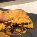 El cooksnap de Debora Zazulak cuando hizo Las mejores galletas del mundo-rellenas de nutella🍫⚠️.