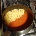 El cooksnap de Claudio Vallejos cuando hizo Fideos con salsa blanca al horno.