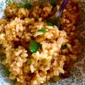 El cooksnap de Sara PA cuando hizo Arroz con soja.