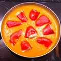 El cooksnap de Maria Abellan cuando hizo Pimientos del piquillo rellenos de bacalao con salsa de pimientos.
