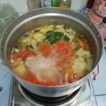 รูป Cooksnap ของ Karn Rattanamalakarnkar เมื่อเขาทำ ซุปมันฝรั่งน่องไก่ติดสะโพก