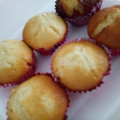 El cooksnap de María Eugenia Julián cuando hizo Muffins de vainilla con relleno de dulce de leche.
