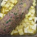 Cooksnap από DORA PAMPOYIDOY στη συνταγή Ρολό κιμά με πατατούλες στη γάστρα