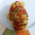 El cooksnap de Gloria Fortetti cuando hizo Papa al horno.