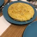 El cooksnap de Laia cuando hizo Tortilla de patatas.