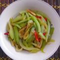 Cooksnap dari Diyan Ummu iskhoyas untuk resep Tumis labu siam dan udang
