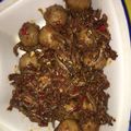 Cooksnap dari Athira untuk resep Balado Teri Tempe Kacang