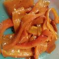 El cooksnap de Ana Claudia Giraudo cuando hizo Pimientos rojos a la llama .