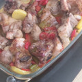 El cooksnap de Cristina Cabeza Borondo cuando hizo Costillas al horno con patatas y salsa teriyaki.