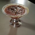 El cooksnap de Soledad Gonzalez Diaz cuando hizo Mousse de sandía.