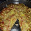 El cooksnap de Valeria Sosa cuando hizo Tarta de brócoli y zanahoria rellena de pollo (sin harina).
