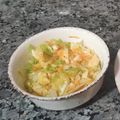 El cooksnap de milano cuando hizo Ensalada alemana de col "krautsalat".