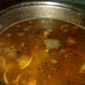 El cooksnap de Bruce&Jannis cuando hizo Porotos con riendas y longaniza.