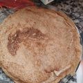 El cooksnap de Marce Herrero cuando hizo Panqueques sin huevo y sin leche.