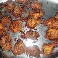 srishti mittal का कुकस्नैप जब उन्होंने लौकी के पकौड़े (lauki ke pakode recipe in Hindi) बनाया था।
