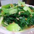 麗麗 的 蝦米青江菜 cooksnap