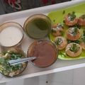 Pooja Maheshwari का कुकस्नैप जब उन्होंने खट्टा मीठा तीखा होममेड गोलगप्पे (Khatta mitha teekha homemade golgappe recipe in hindi) बनाया था।