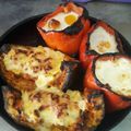 El cooksnap de nora barrientos cuando hizo Morrones rellenos con jamón y mozzarella.