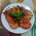 潘俊霖的(簡單料理) 的 爆香蒜蓉大明蝦 簡單涮嘴下酒菜🦐 cooksnap