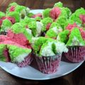 Cooksnap dari Wida Trijogo untuk resep Bolu kukus buah semangka