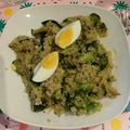 El cooksnap de Carla Belnome cuando hizo Quinoa con verduras al wok.